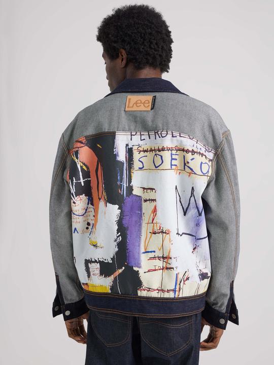 Actual product image Lee Denim jacket JMB Rider Jacket Inside Art (M)