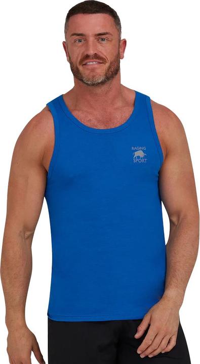 Actual product image Raging Bull Mens RB Sport Jersey Vest Top (4XL)