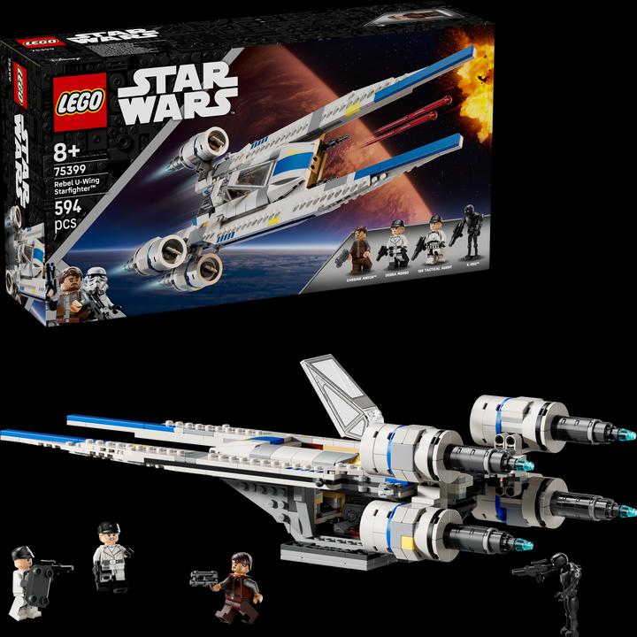 Actual product image LEGO Rebel U-Wing Starfighter (75399, LEGO Star Wars)