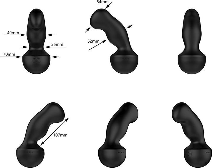 Immagine prodotto Nexus GYRO VIBE EXTREME Dildo vibrante senza mani