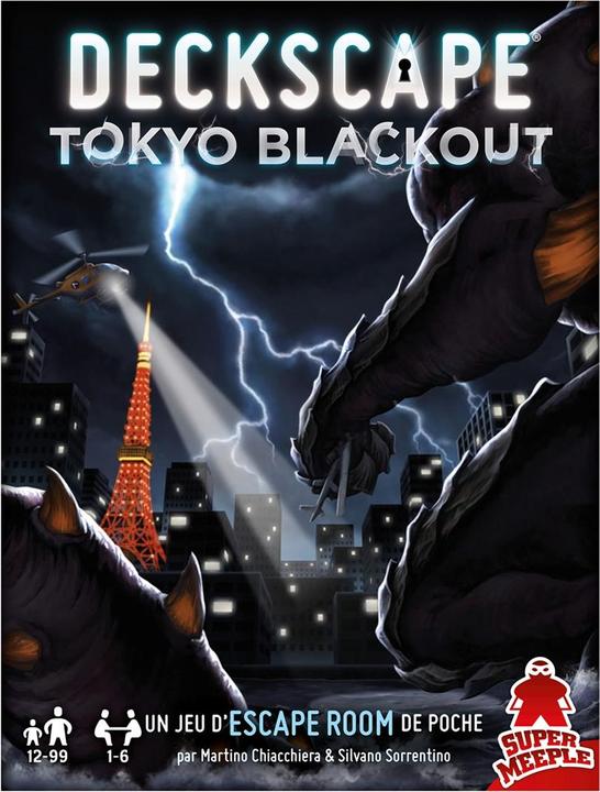 Immagine prodotto Super Meeple Deckscape 11 - Blackout a Tokyo (f) (Francese)