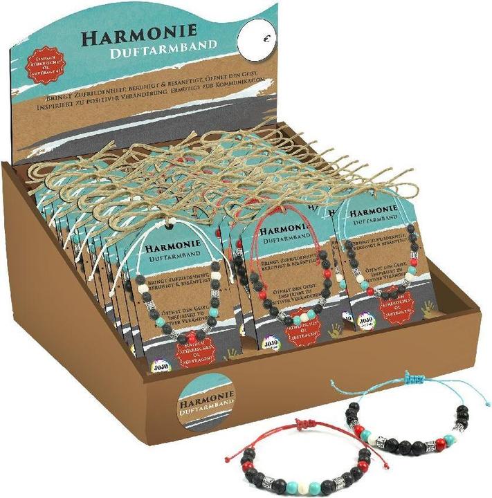 Immagine prodotto Bracciale con fragranza in pietra lavica Harmony.J765
