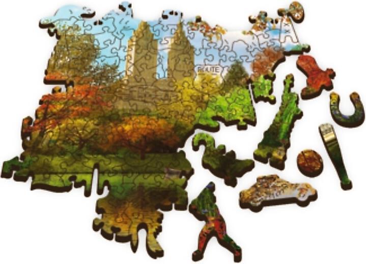 Image du produit Trefl Puzzle en bois Central Park 500+1T (501 pièces)