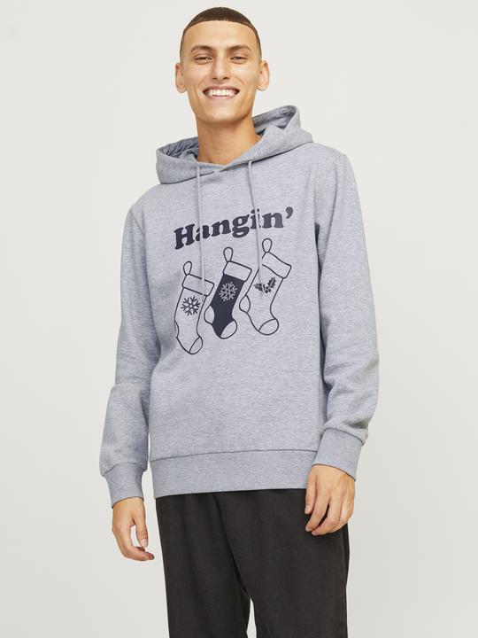 Produktbild Jack & Jones Jjxmas One Color Funny Sweat Hood (S)