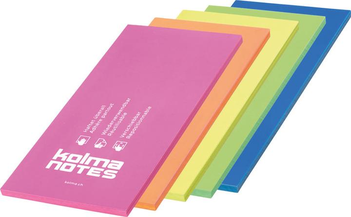 Produktbild Kolma Haftnotizen Notes 99 x 210 mm statisch haftend berry (99 x 210 mm)