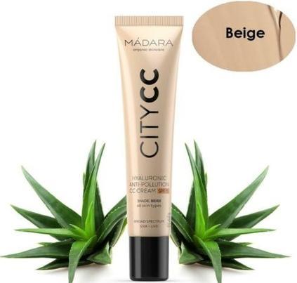 Actual product image Madara Anti Pollution CC Cream SPF 15 BEIGE - "Tinted day cream with sun protection factor*. (Beige)