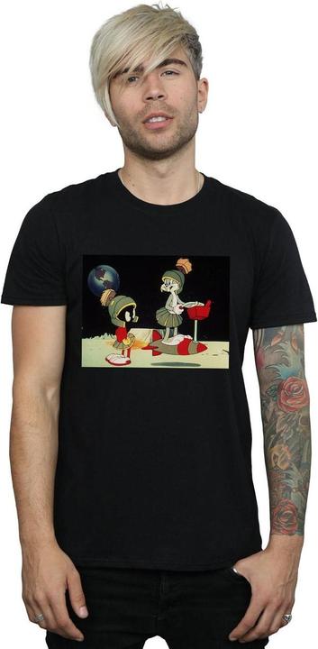 Actual product image Looney Tunes Mens Bugs Bunny Spaced T-Shirt (L)
