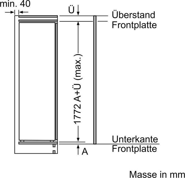 Produktbild Bosch Hausgeräte KIF82PFE0 (269 l)