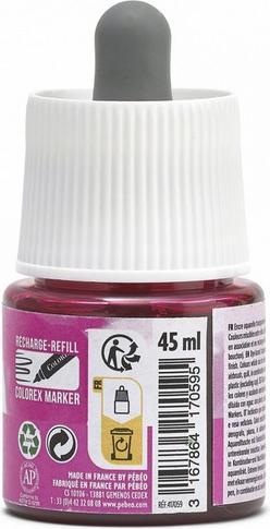Actual product image Pebeo Colorex water ink (Fluorescent pink, 45 ml)