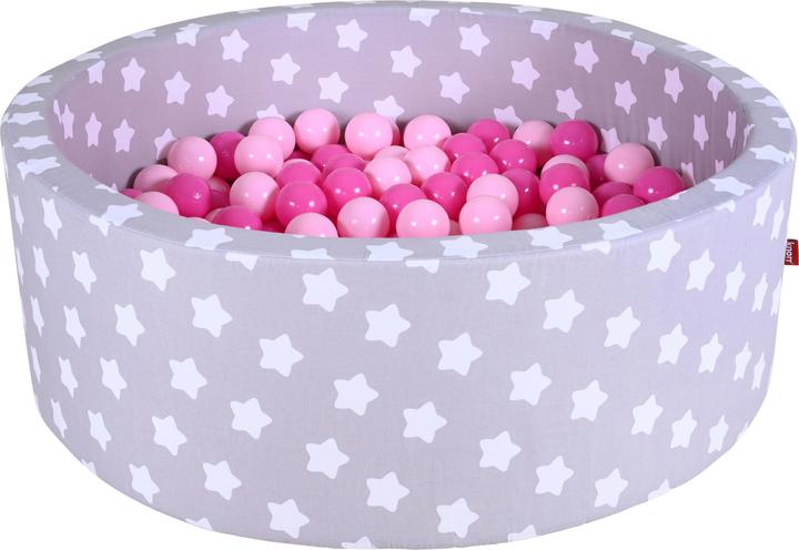 Pink, Stars, White, Rose