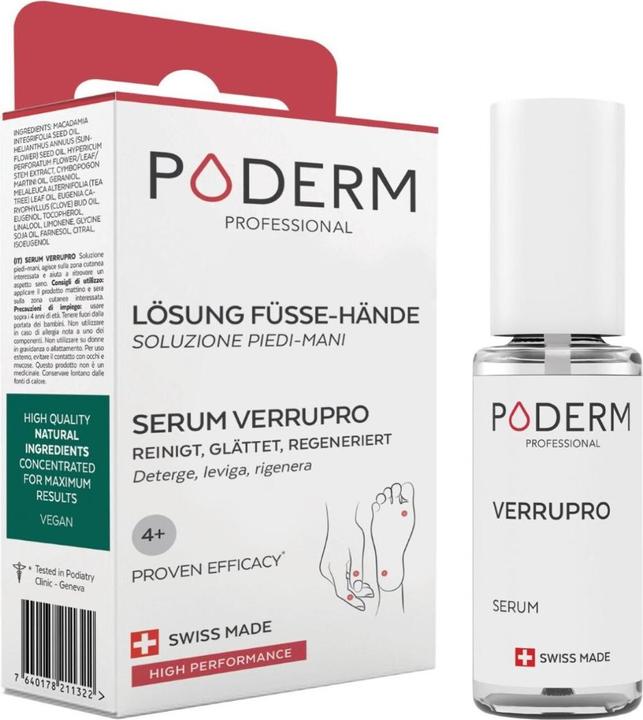 Produktbild Poderm Lösung für Hände und Füsse Lös (Fussbad, 6 ml)