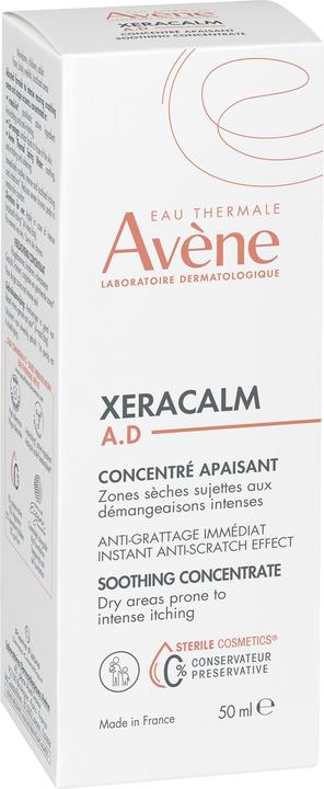 Actual product image Avène XeraCalm A.D (50 ml, 24h cream, SPF 50+)
