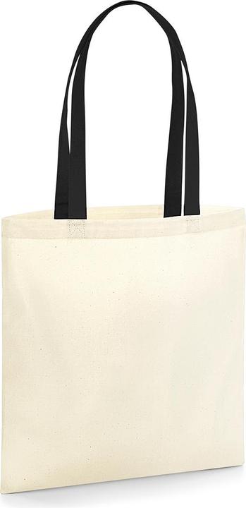 Westford Mill Tragetasche EarthAware aus BioBaumwolle Kontrasthenkel (10 l)