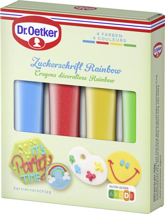 Produktbild Dr. Oetker Zuckerschriften "Rainbow"
