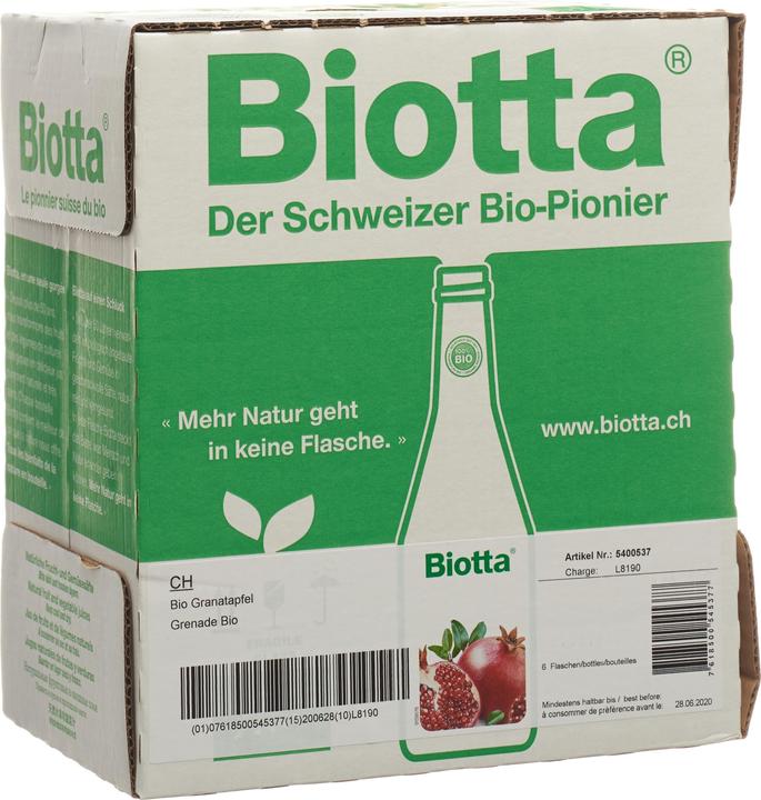 Immagine prodotto Biotta Melograno (6 x 50 cl)