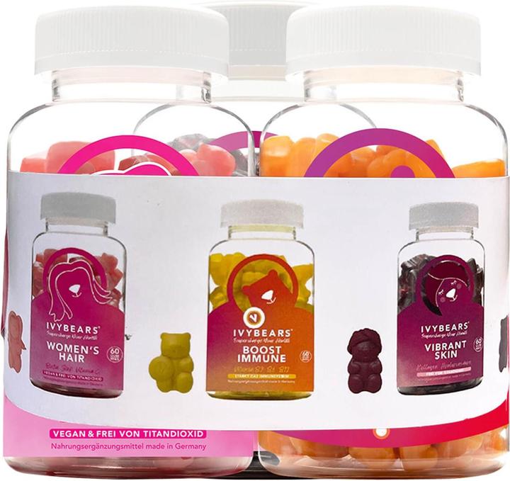 Image du produit IVYBears Pack de 3 mois pour les femmes (3 pièce(s), Gummies, 450 g)