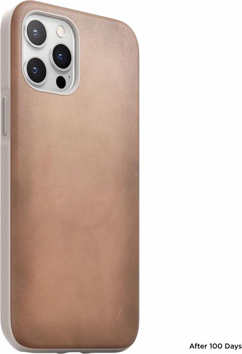 Immagine prodotto Nomad Custodia robusta Magsafe in pelle naturale per iPhone 12 Pro Max (Apple iPhone 12 Pro Max)