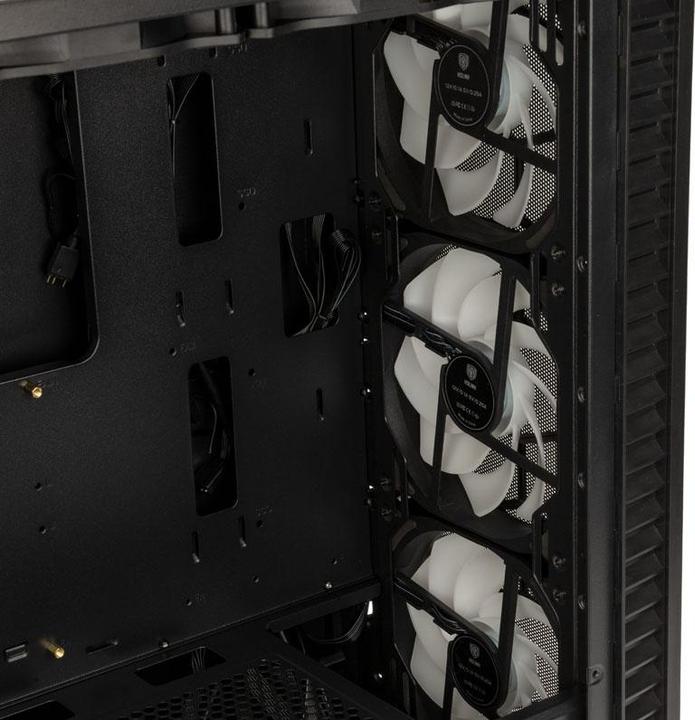 Actual product image Kolink Observatory HF Plus Mesh ARGB Midi Tower Case - Black