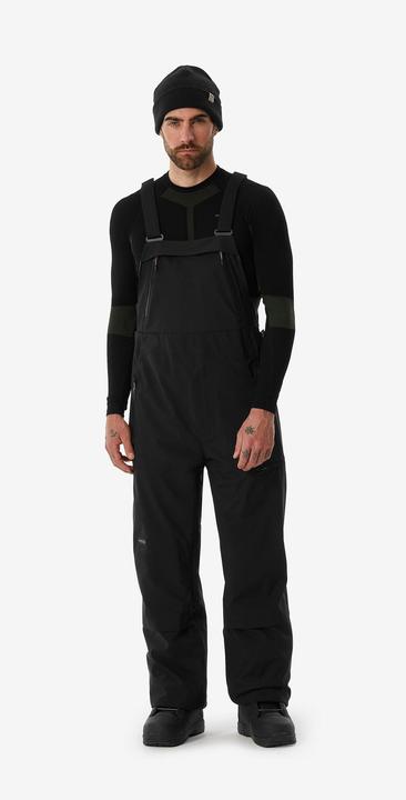 Produktbild Dreamscape Snowboardhose Latzhose Herren wasserdicht - 900 schwarz (XXL)