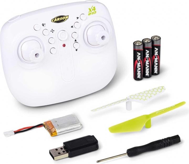 Produktbild Carson X4 Quadcopter 210 (9 min, 44 g)