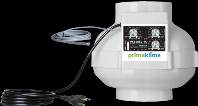 Produktbild Prima Klima Rohr-Ventilator EC 160 / Temp/Speed Control