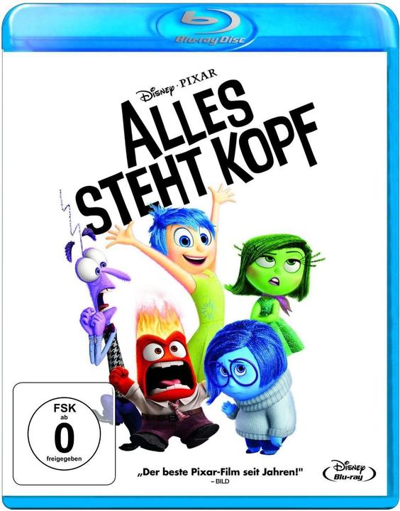 Immagine prodotto Tutto è sottosopra dentro e fuori (Blu-ray, 2015, Tedesco, Inglese)
