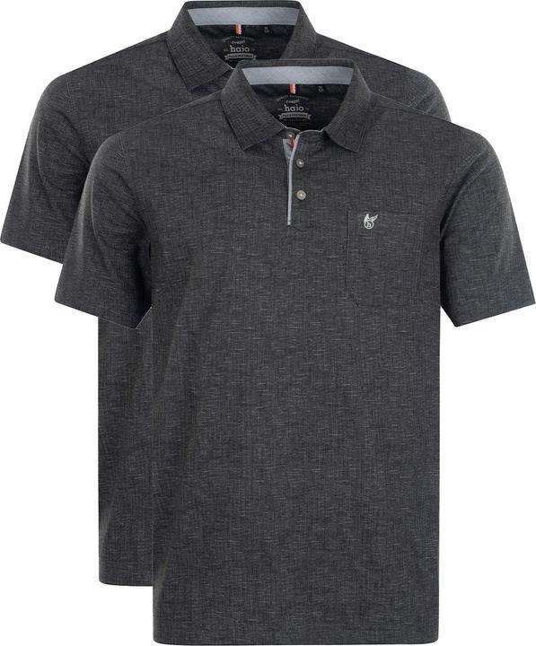 Produktbild Hajo 2er Pack Stay Fresh Poloshirt (56, XXL)