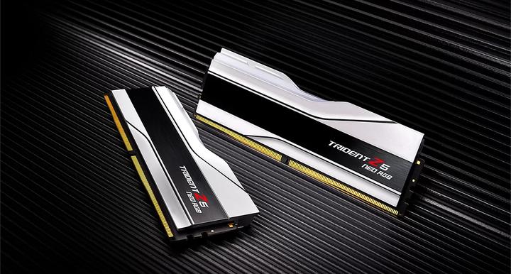 Productafbeelding G.Skill 6000MHz 64 GB (2 x 32 GB) Trident Z5 NEO RGB voor AMD EXPO (2 x 32GB, 6000 MHz, DDR5 RAM, DIMM 288 pin)