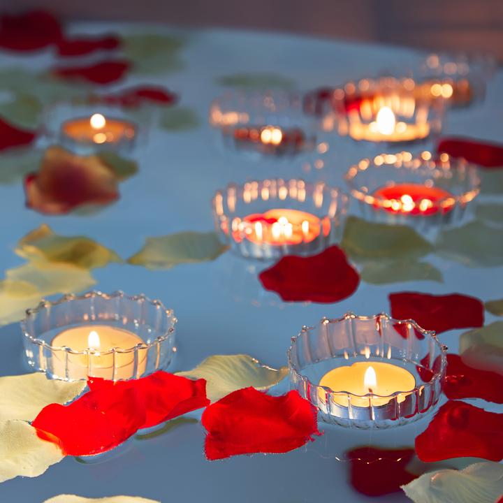 Image du produit Relaxdays 12x porte-bougies flottantes (12 x, 6.5 x 6.5 x 5 cm)