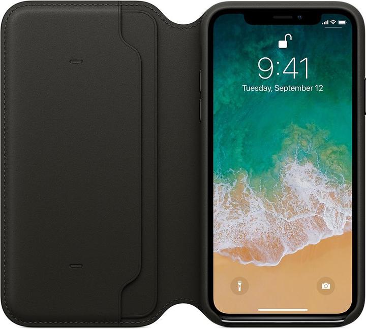 Produktbild Apple Leder Folio (Apple iPhone X)