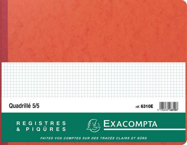 Actual product image Exacompta Business books (25 x 32 cm, Checked, Hardcover)