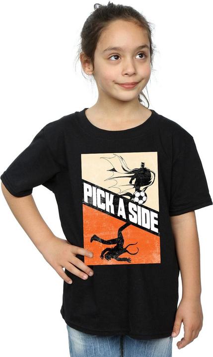 Image du produit - T-shirt BATMAN FOOTBALL PICK A SIDE - Fille (152, 158)