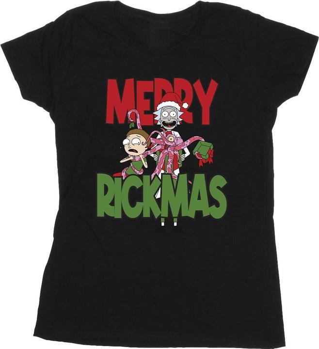Immagine prodotto Rick And Morty Merry Rickmas Maglietta Donna (L)
