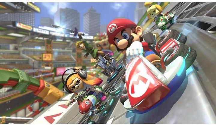Actual product image Nintendo Mario Kart 8 Deluxe (Switch, DE)