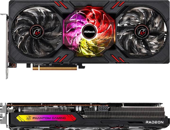 Image du produit AsRock Radeon RX 7600 Phantom Gaming OC (8 Go)