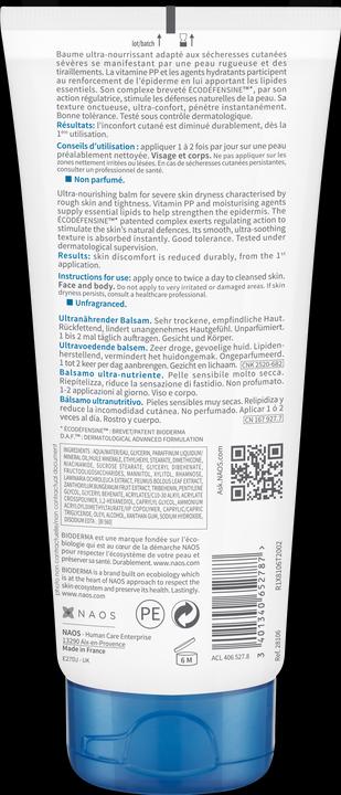 Immagine prodotto Bioderma Atoderm Pp Baume (Crema corpo, 200 ml)