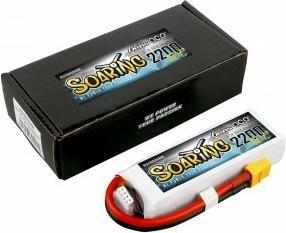 Actual product image Gens Ace G-Tech Soaring 2200mAh 11.1V 30C 3S1P Lipo Battery (11.10 V, 2200 mAh)