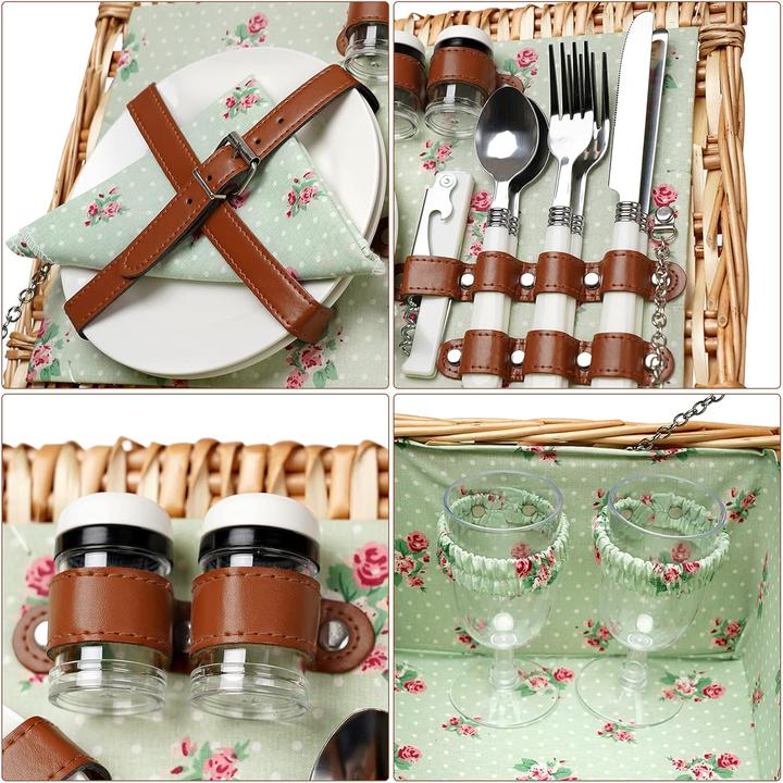 Produktbild Zormy Picknickkorb für 2 Personen