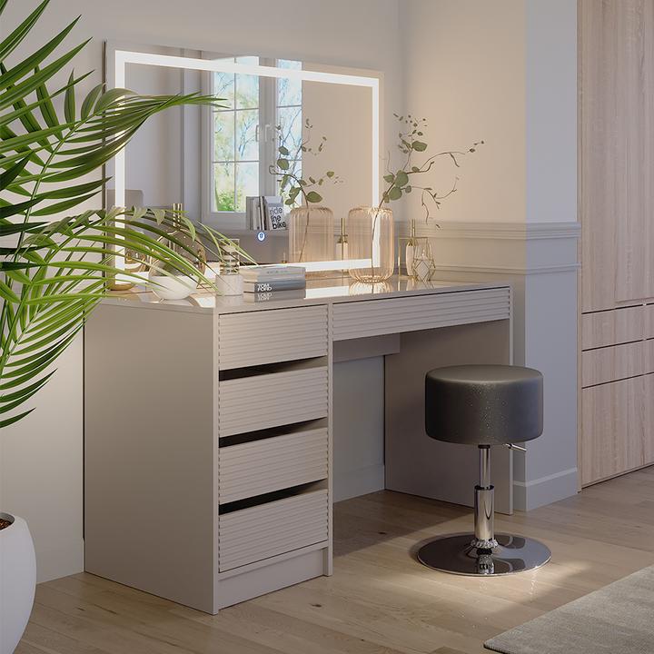 Immagine prodotto Vicco Sherry con sgabello e illuminazione (120 x 75 x 55 cm)