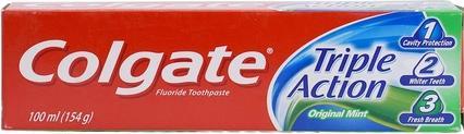 Produktbild Colgate Triple Action Zahnpasta mit Dreifachschutz (100 ml)