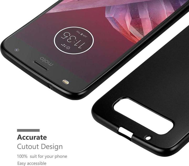 Produktbild Cadorabo TPU Matt Metallic Cover (Motorola Moto Z2)