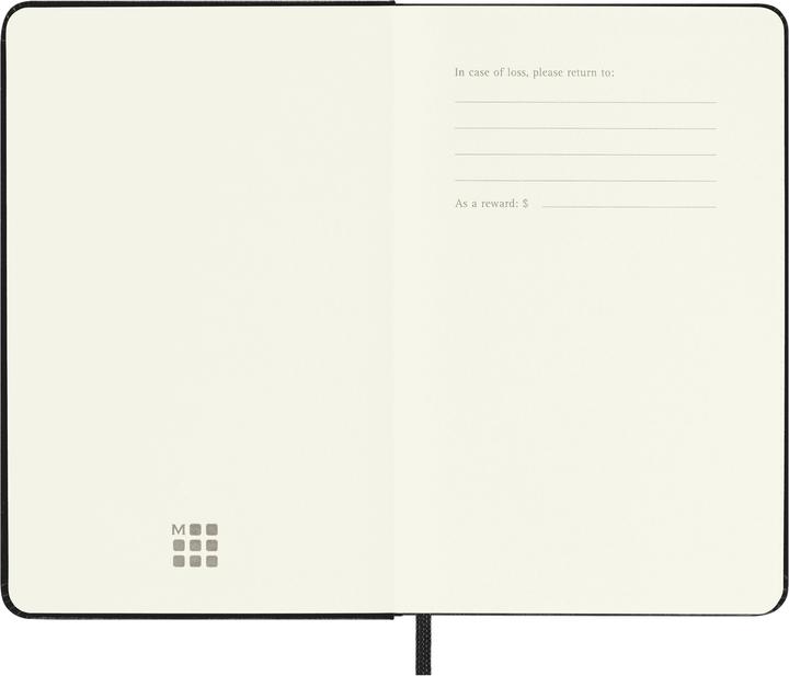 Produktbild Moleskine Tageskalender (A6, Pocket, Englisch)