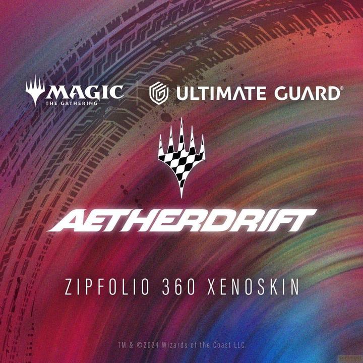 Produktbild Ultimate Guard Zipfolio 360 Xenoskin Magic: The Gathering "Aetherdrift" - Design 4