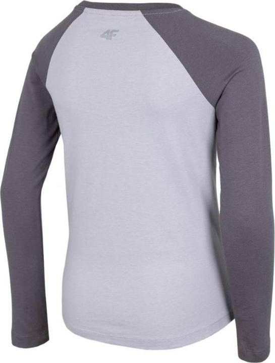 Produktbild 4F T-Shirt für Mädchen dunkelgrau HJZ22 JTSDL001 23S (140cm) (23)