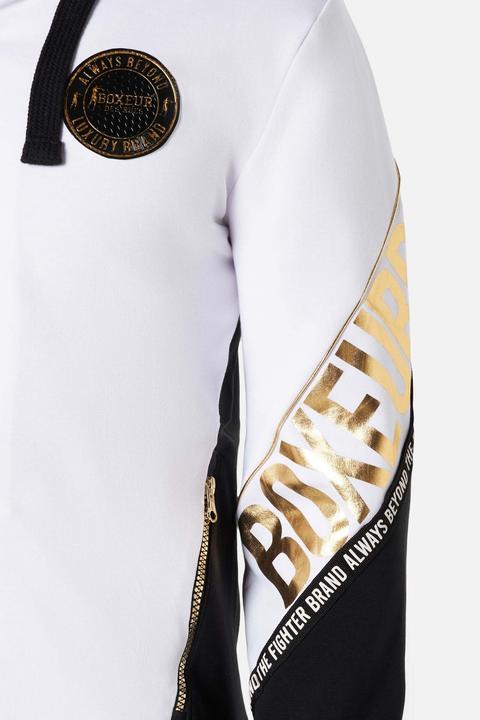Produktbild Boxeur des Rues Letter Printed Hooded Full Zip (M)
