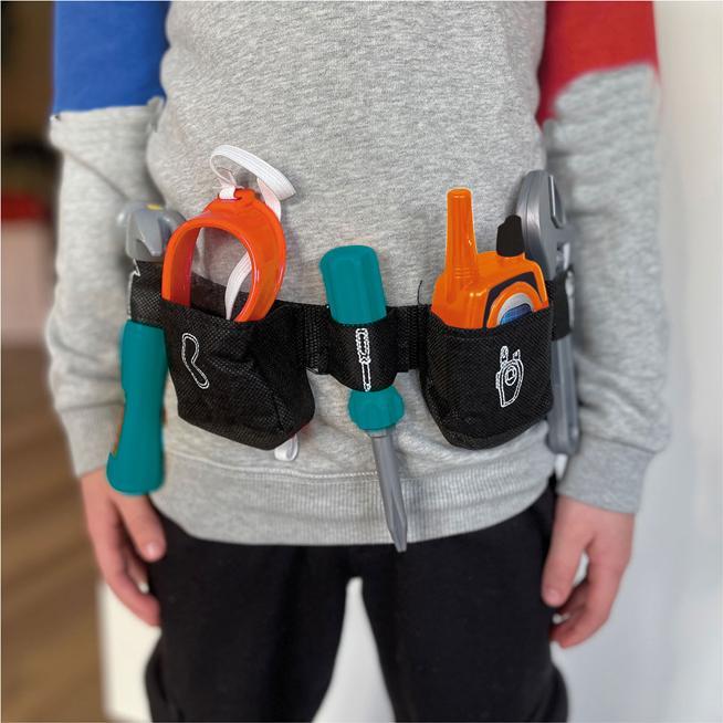 Produktbild Toi-Toys BEMIRO Werkzeug Spielzeug Kinder Power Tools - 6-teilig, Kinder Handwerker Set, Werkzeug Se