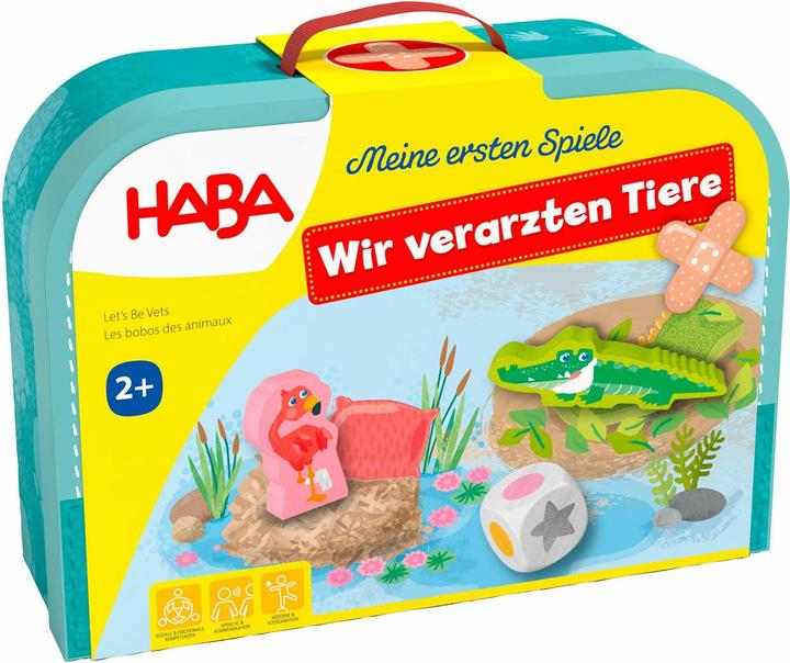 Immagine prodotto Haba I miei primi giochi - Noi animali medici (Tedesco)