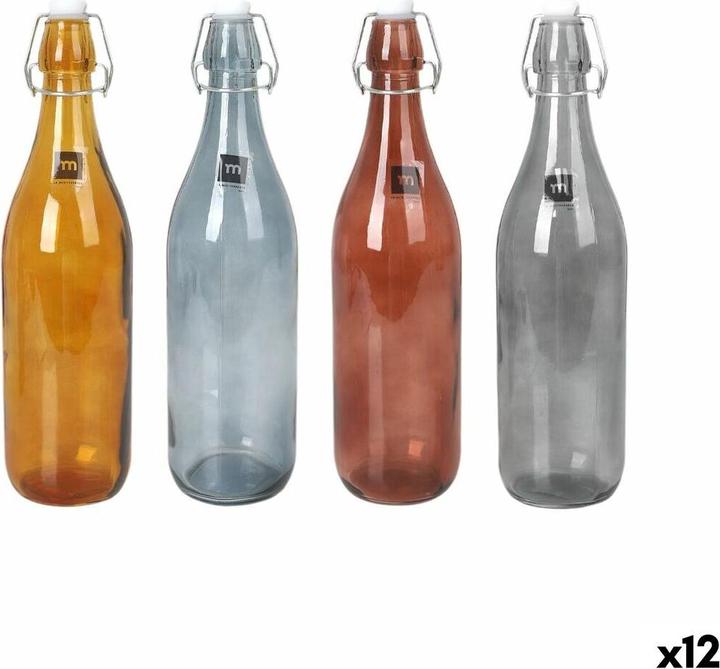 Actual product image La Mer Glas-Flasche Dark goethe 1 L (12 Stück) (1 l, 12 x)