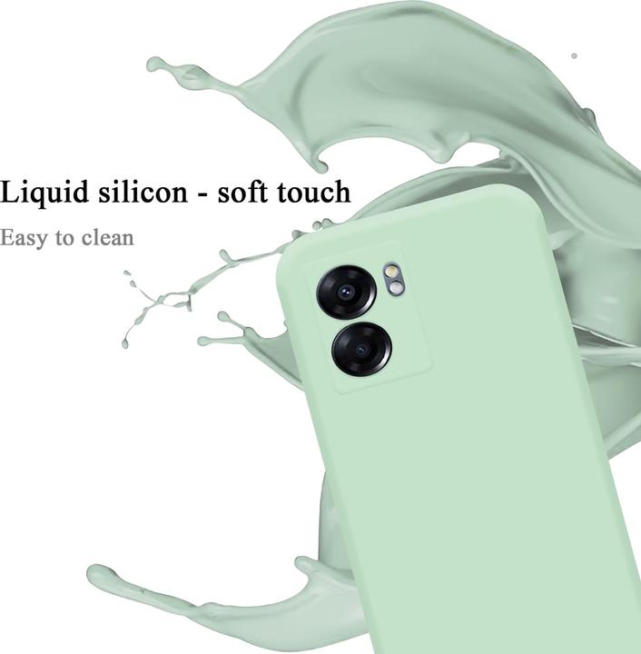 Produktbild Cadorabo TPU Liquid Silicone Case Hülle für Oppo A57 5G / A77 5G / Realme V23 (Realme V23 5G, Oppo A57 5G, Oppo A77 5G)