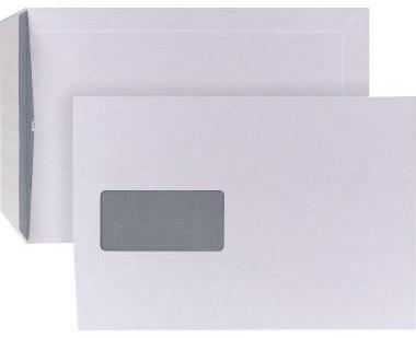 Actual product image Posthorn Envelopes B5 mF/hk white 90g carton 500 pcs. (1 x)